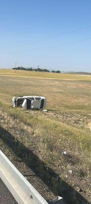 Düğün yolunda kaza: 2’i ağır, 6 yaralı