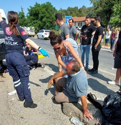 Aydın'da kamyonet takla attı: 1 ölü, 2 yaralı