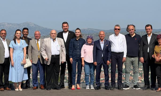 Korkuteli'de bayramlaşma etkinliği