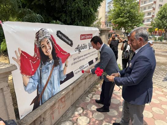 Aybüke öğretmen, şehadetinin 8'inci yıl dönümünde anıldı