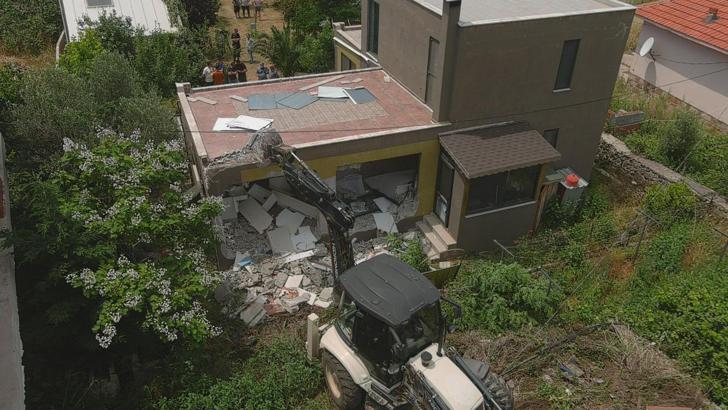 Çanakkale’de 52 kaçak yapı yıkıldı