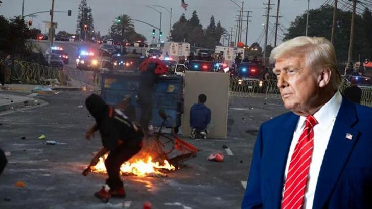 Trump: Göstericiler, Ulusal Muhafızlara tükürürlerse vururuz