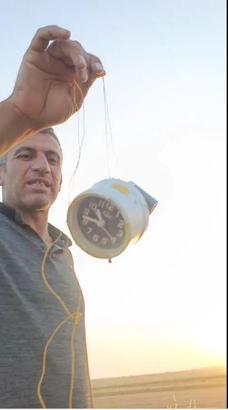 Buğday tarlasında, yangın çıkaran elektronik düzenek buldu