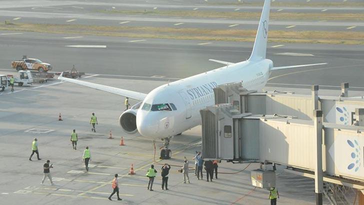 Syrian Air, 12 yıl sonra İstanbul’a ilk uçuşunu gerçekleştirdi