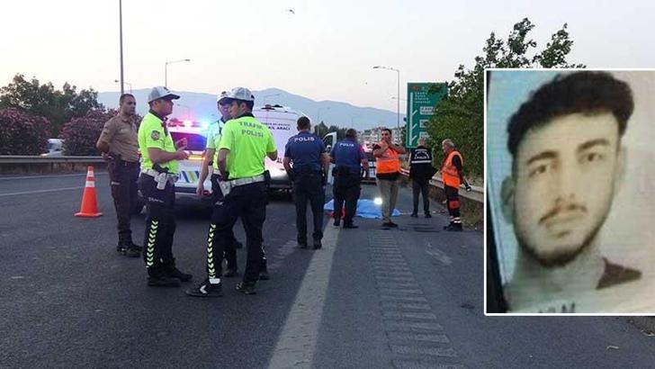 Bariyere çarpan motosikletin sürücüsü motokurye öldü