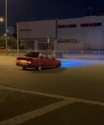 Kayseri'de drift atan sürücüye 47 bin TL ceza