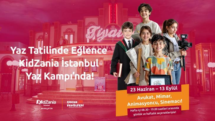 KidZania İstanbul’dan çocuklara özel Yaz Kampı