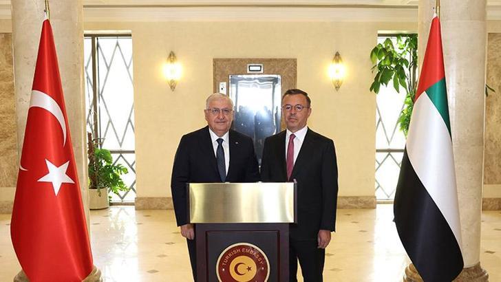 Bakan Güler, Abu Dabi Büyükelçiliği’ni ziyaret etti