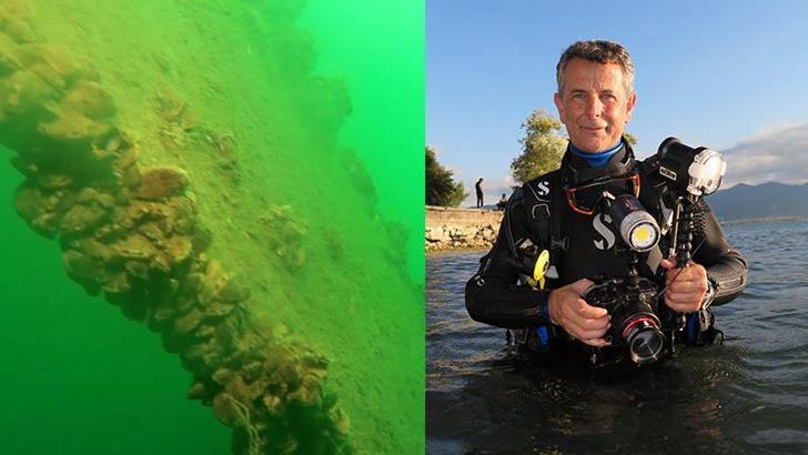 Sapanca Gölü'ne düşen uçağın enkazı 53 yıl sonra yeniden görüntülendi