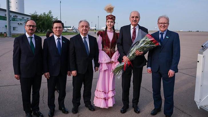 TBMM Başkanı Kurtulmuş, Kazakistan’da