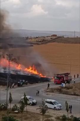 Batman'da 30 dönüm ekili buğday yandı