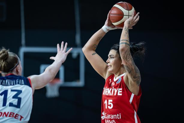 A Kadın Milli Basketbol Takımı, Rusya’yı yendi