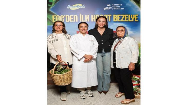 SuperFresh’in desteğiyle üretilen ‘Ege’den Hasat’ bezelyesi tüketiciyle buluştu