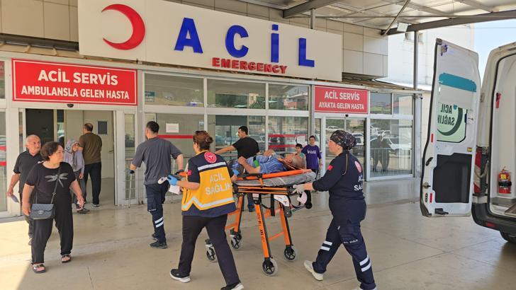 Elektrik akımına kapılan boyacı yaralandı