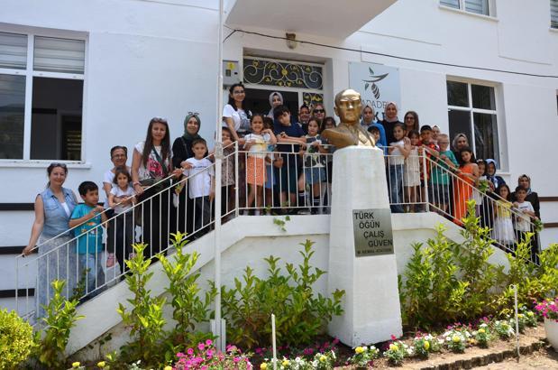 Çocuklar Sapadere İpek Evi'nde