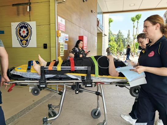 12 yaşındaki Muhammet, kullandığı motosikletle yaptığı kazada ağır yaralandı