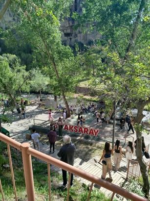 Aksaray'daki  tarihi ve turistlik yerleri, bayramda 20 bin kişi ziyaret etti