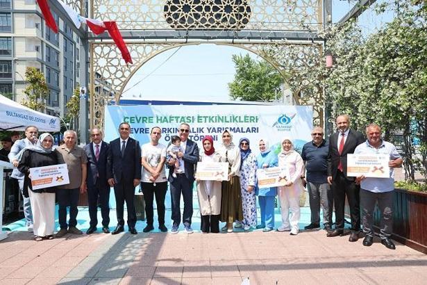 Sultangazi'de Çevre Farkındalık Yarışması Ödül Töreni yapıldı