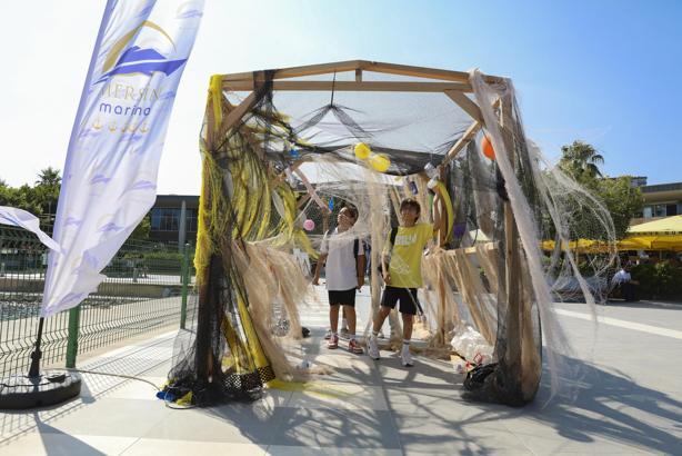 Mersin’de denizden çıkan çöpler farkındalığa dönüştü