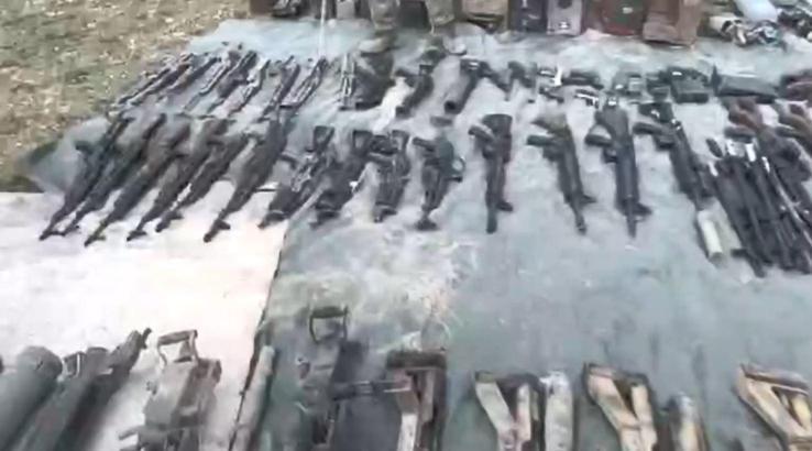 MSB: Pençe-Kilit Operasyon bölgesinde çok sayıda silah ve mühimmat ele geçirildi