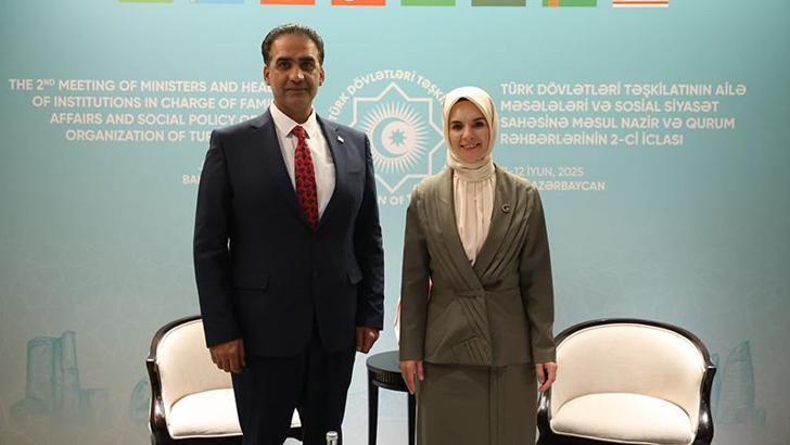 Bakan Göktaş, KKTC Çalışma ve Sosyal Güvenlik Bakanı Gardiyanoğlu ile görüştü