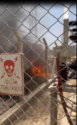 Trafo merkezinde yangın çıktı, 115 kırsal mahalle elektriksiz kaldı