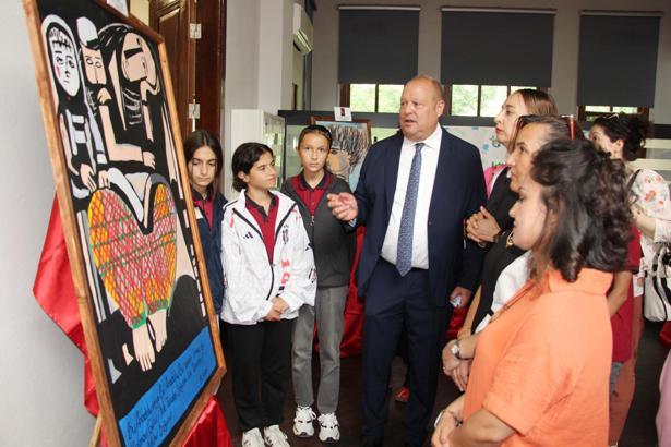 'İki Fırça Tek Yürek, Bedri Rahmi- Eren Eyüboğlu' resim sergisi açıldı