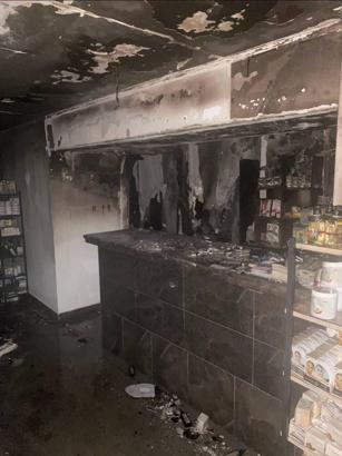 Otelin bodrum katında çıkan yangında yüzlerce turist tahliye edildi (2)