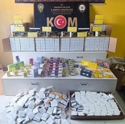 Sakarya'da kaçakçılığa 2 gözaltı