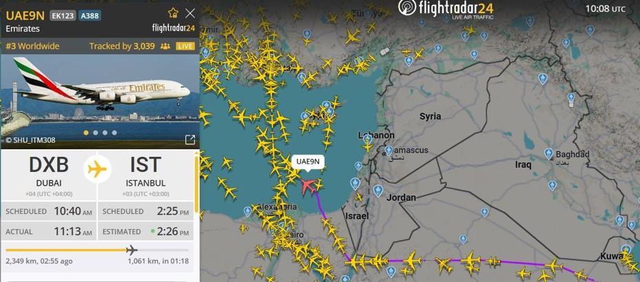 İstanbul - İsrail'in İran’a yönelik saldırılarının ardından uçuşlarda aksaklıklar yaşanıyor