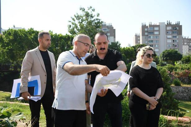 Başkan Kotan, planlanan projeleri yerinde inceledi