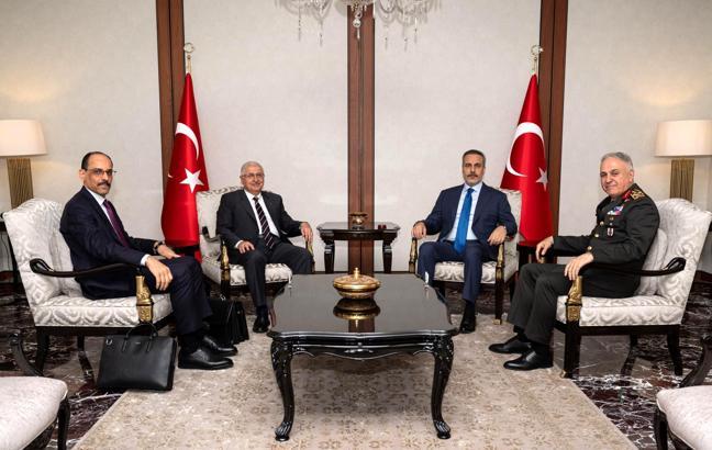 Dışişleri Bakanlığı'nda 'güvenlik' toplantısı