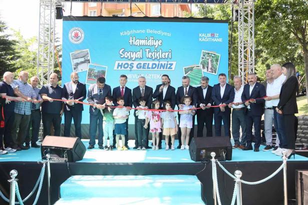 Hamidiye Sosyal Tesisi yeni yüzüyle hizmete açıldı