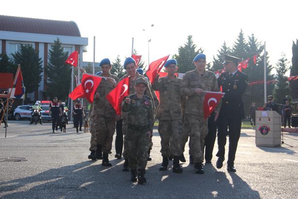 Jandarma teşkilatının 186’ncı kuruluş yıl dönümü Kocaeli'de törenle kutlandı