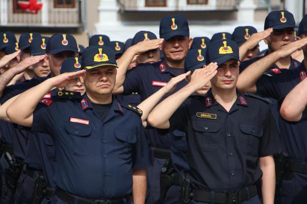 Edirne’de Jandarma Teşkilatı'nın  kuruluş yıl dönümü törenle kutlandı