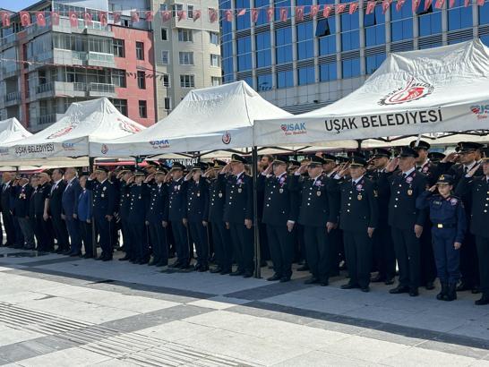 Jandarma teşkilatının 186’ncı kuruluş yıldönümü Uşak’ta törenle kutlandı
