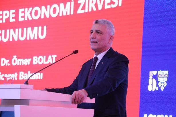 Bakan Bolat: Milli gelirimiz 1 trilyon 371 milyar dolara yükseldi