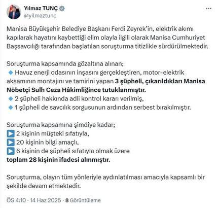 Ferdi Zeyrek'in ölümünde şüphelilerden 3'üne tutuklama (2)