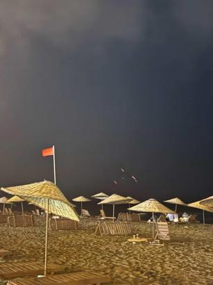 İran'dan İsrail'e fırlatılan füzeler Hatay semalarından görüldü