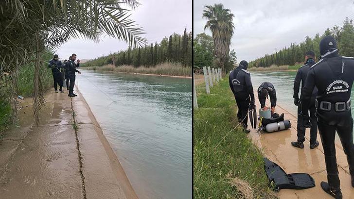 Şanlıurfa’da 1'i çocuk 2 kişi, sulama kanalında kayboldu
