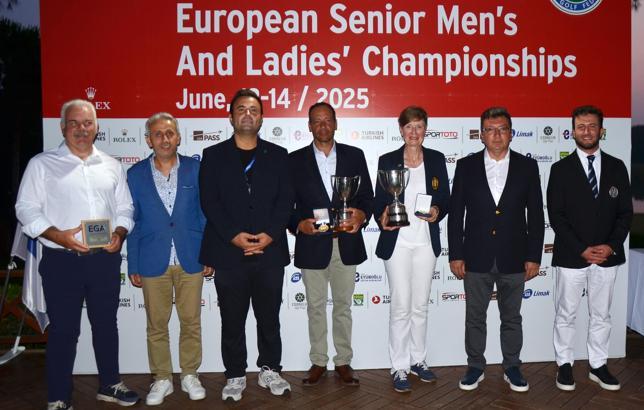 European Senior Men's & Ladies' Championship 2025 sona erdi