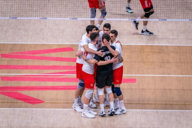 A Milli Erkek Voleybol Takımı, Çin’i 3-0 mağlup etti