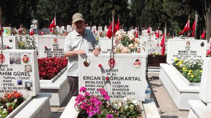 İstanbul - Edirnekapı Şehitliği'nde buruk Babalar Günü