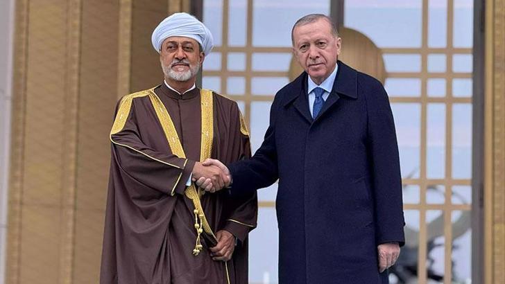 Cumhurbaşkanı Erdoğan, Umman Sultanı El Said ile görüştü