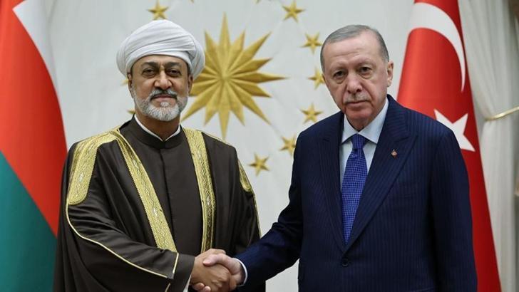 Cumhurbaşkanı Erdoğan, Umman Sultanı El Said ile görüştü