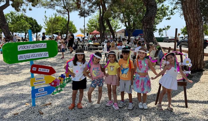 Minik öğrenciler piknikte eğlendi