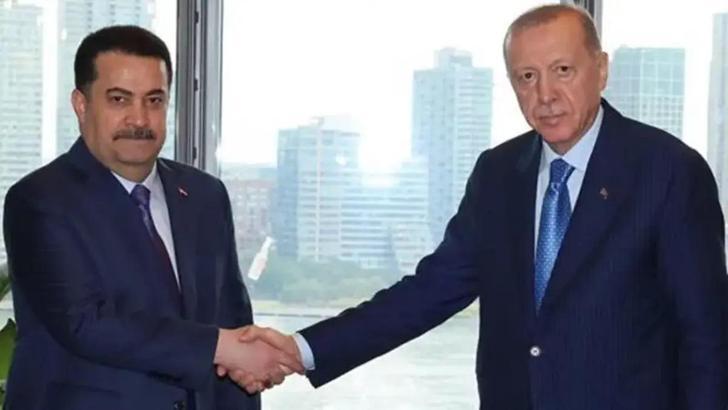 Cumhurbaşkanı Erdoğan, Irak Başbakanı Sudani ile görüştü