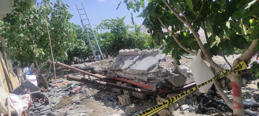 Altında yemek yedikleri balkon çöktü: 3 ölü, 3’ü ağır 6 yaralı