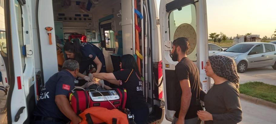 Düştüğü havuzdan çıkarılıp kalp masajıyla hayata döndürülen Asaf, kurtarılamadı