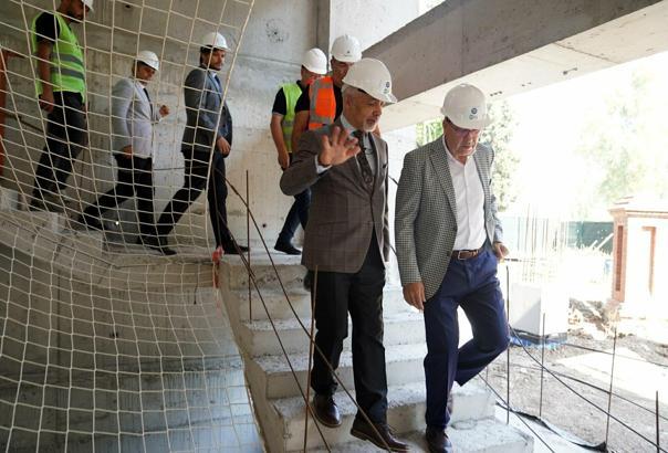 'Ege Teknopark'ın yeni hizmet binası en kısa sürede tamamlanacak'